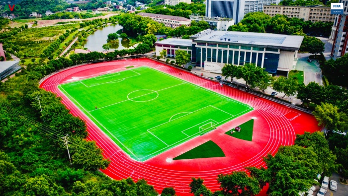亚洲首片!全球第二片!重庆科创职业学院获国际足联最新标准“TM Football Turf 2024”认证 亚洲首片!全球第二片!重庆科创职业学院获国际足联最新标准“TM Football Turf 2024”认证