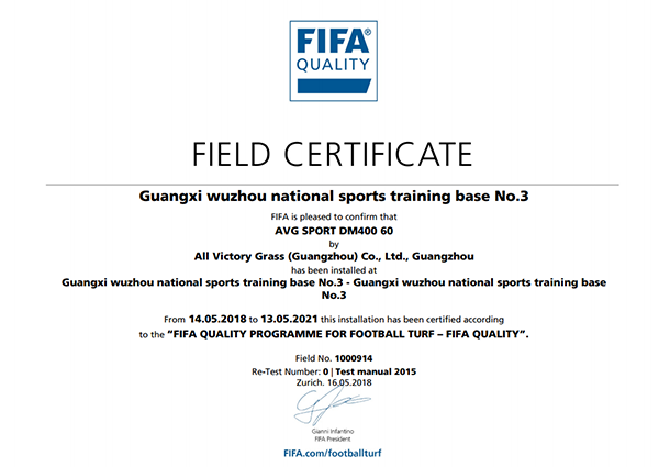 FIFA认证 FIFA认证