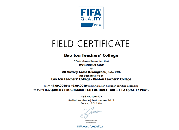 FIFA认证