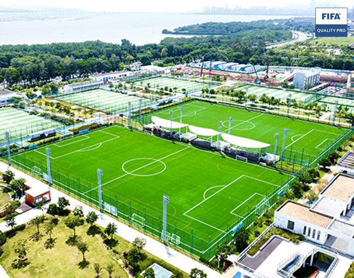 深圳福田海滨生态体育公园A1和A2足球场
